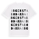 Ingerstabodarna ordlek t-shirt