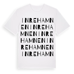 Inre hamnen ordlek t-shirt – ekologisk bomull t-shirt från Pinshirt