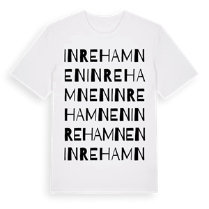 Inre hamnen ordlek t-shirt – ekologisk bomull t-shirt från Pinshirt