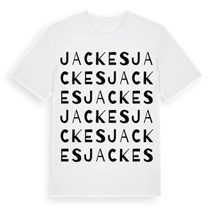 Jackes ordlek t-shirt – ekologisk bomull t-shirt från Pinshirt