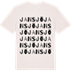Vintage White t-shirt med Jansjö ordlek t-shirt