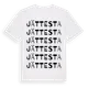 White t-shirt med Jättesta ordlek t-shirt