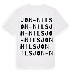 Jon-Nils ordlek t-shirt – ekologisk bomull t-shirt från Pinshirt
