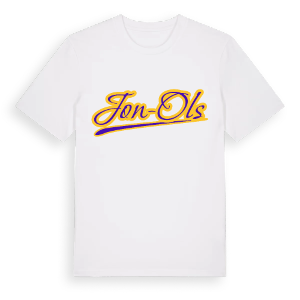 Jon-Ols baseball t-shirt – ekologisk bomull t-shirt från Pinshirt