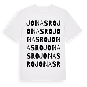 Jonasro ordlek t-shirt – ekologisk bomull t-shirt från Pinshirt