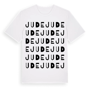 Jude ordlek t-shirt – ekologisk bomull t-shirt från Pinshirt