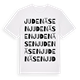 Judenäsen ordlek t-shirt