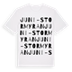 Juni-Stormyran ordlek t-shirt