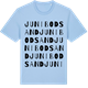 Blue Soul t-shirt med Junibodsand ordlek t-shirt