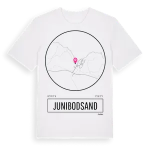 Junibodsand t-shirt – ekologisk bomull t-shirt från Pinshirt