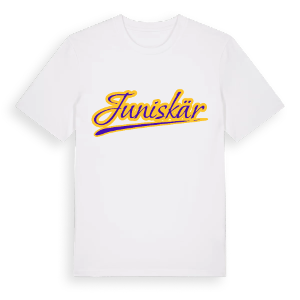 Juniskär baseball t-shirt – ekologisk bomull t-shirt från Pinshirt