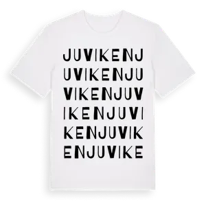 Juviken ordlek t-shirt – ekologisk bomull t-shirt från Pinshirt