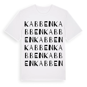 Kabben ordlek t-shirt – ekologisk bomull t-shirt från Pinshirt