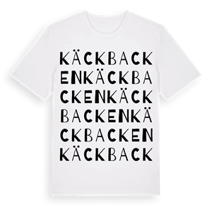 Käckbacken ordlek t-shirt – ekologisk bomull t-shirt från Pinshirt