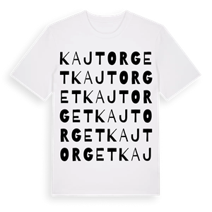 Kajtorget ordlek t-shirt – ekologisk bomull t-shirt från Pinshirt