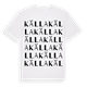 Källa ordlek t-shirt