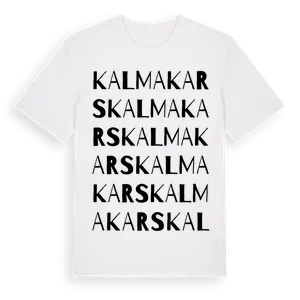 Kalmakars ordlek t-shirt – ekologisk bomull t-shirt från Pinshirt