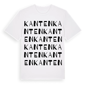 Kanten ordlek t-shirt – ekologisk bomull t-shirt från Pinshirt