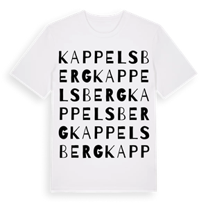 Kappelsberg ordlek t-shirt – ekologisk bomull t-shirt från Pinshirt