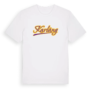 Karläng baseball t-shirt – ekologisk bomull t-shirt från Pinshirt