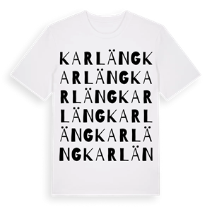 Karläng ordlek t-shirt – ekologisk bomull t-shirt från Pinshirt