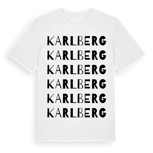 Karlberg ordlek t-shirt – ekologisk bomull t-shirt från Pinshirt
