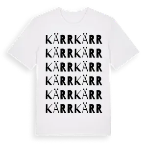 Kärr ordlek t-shirt – ekologisk bomull t-shirt från Pinshirt