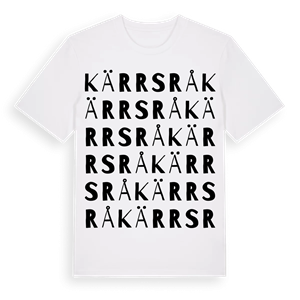 Kärrsrå ordlek t-shirt – ekologisk bomull t-shirt från Pinshirt