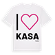 Jag älskar Kasa t-shirt stort tryck