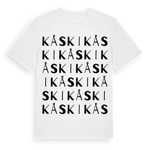Kåski ordlek t-shirt – ekologisk bomull t-shirt från Pinshirt