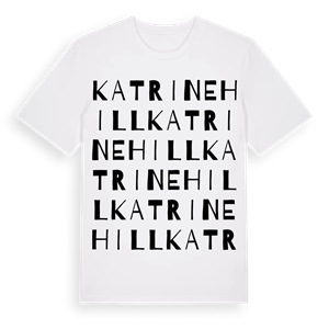 Katrinehill ordlek t-shirt – ekologisk bomull t-shirt från Pinshirt