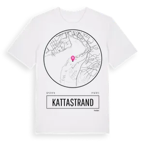 Kattastrand t-shirt – ekologisk bomull t-shirt från Pinshirt