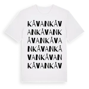 Kåvan ordlek t-shirt – ekologisk bomull t-shirt från Pinshirt