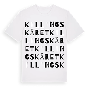 Killingskäret ordlek t-shirt – ekologisk bomull t-shirt från Pinshirt