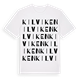Kilviken ordlek t-shirt