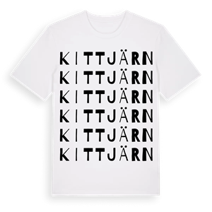 Kittjärn ordlek t-shirt – ekologisk bomull t-shirt från Pinshirt