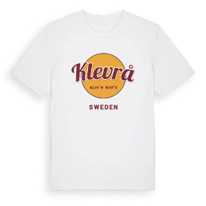Klevrå cirkel t-shirt – ekologisk bomull t-shirt från Pinshirt