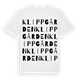 Klippgården ordlek t-shirt