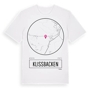 Klissbacken t-shirt – ekologisk bomull t-shirt från Pinshirt