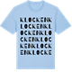 Blue Soul t-shirt med Klocken ordlek t-shirt
