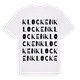 Klocken ordlek t-shirt