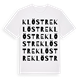 Klöstre ordlek t-shirt