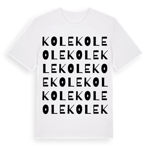 Kole ordlek t-shirt – ekologisk bomull t-shirt från Pinshirt