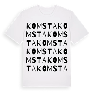 Komsta ordlek t-shirt – ekologisk bomull t-shirt från Pinshirt