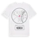 White t-shirt med Korea t-shirt