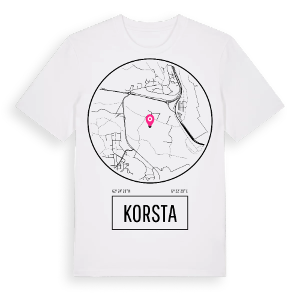 Korsta t-shirt – ekologisk bomull t-shirt från Pinshirt
