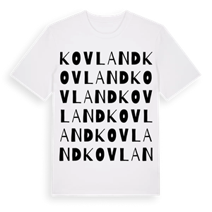 Kovland ordlek t-shirt – ekologisk bomull t-shirt från Pinshirt