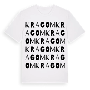 Kragom ordlek t-shirt – ekologisk bomull t-shirt från Pinshirt