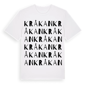 Kråkan ordlek t-shirt – ekologisk bomull t-shirt från Pinshirt