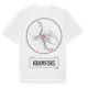 White t-shirt med Kramfors t-shirt